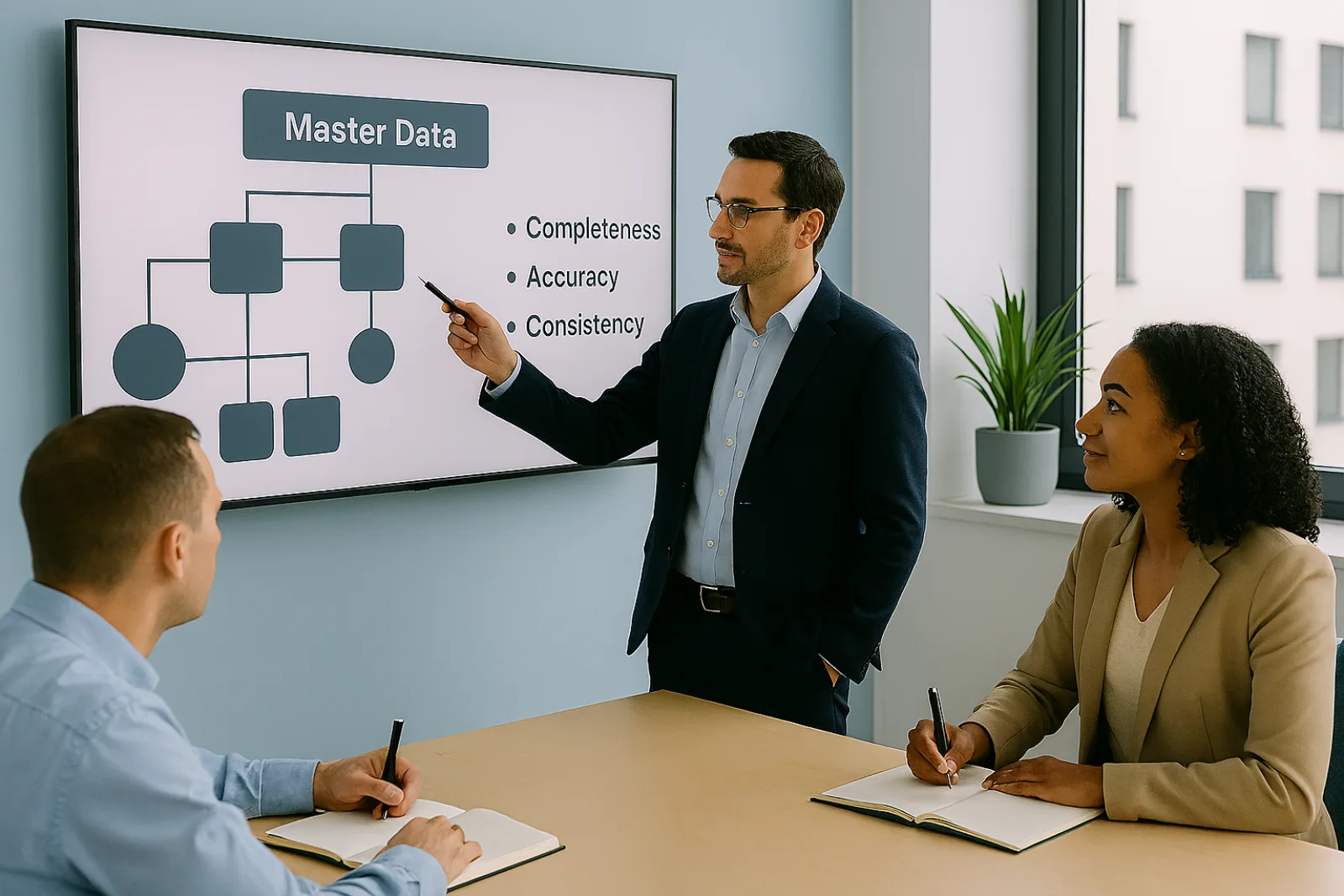 ERP veri yönetimi görseli