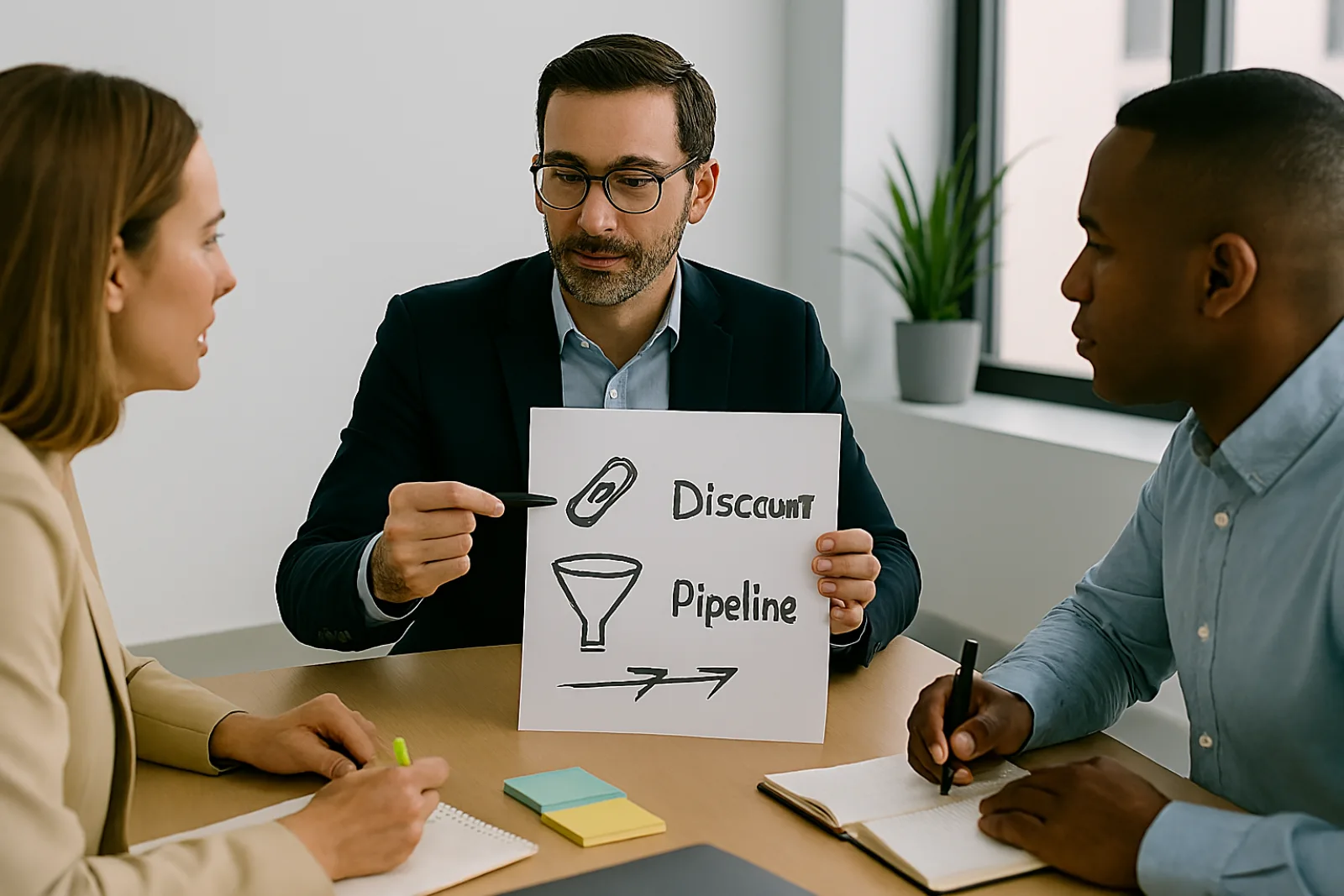 Satış ve pazarlama görseli